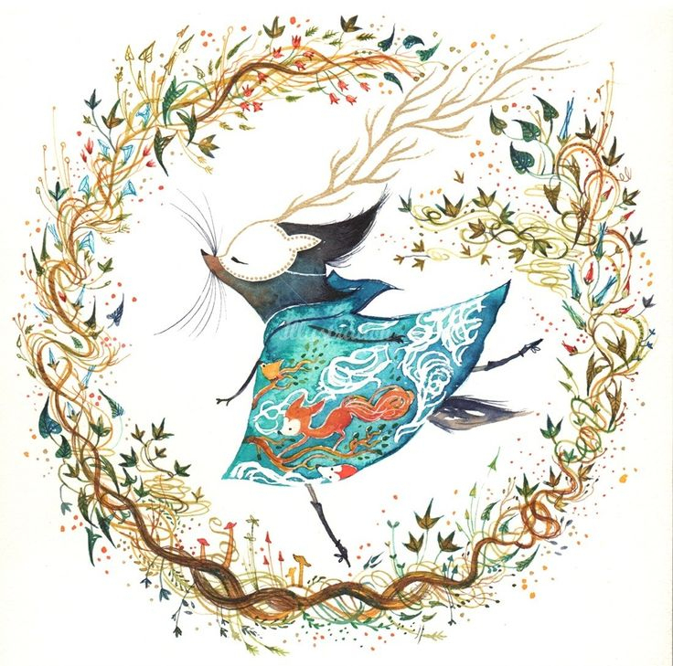 Illustration By Agnes Ernoult bei Wolf Kinderbild
