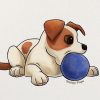 Jack Russell Terrier Pup Drawing | Jack Russell, Jack innen Dessin Coloriage Jack Russel