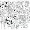 Kawaii Totoro Chloe - Coloriage Kawaii - Coloriages Pour innen Coloriage Dessin Kawai