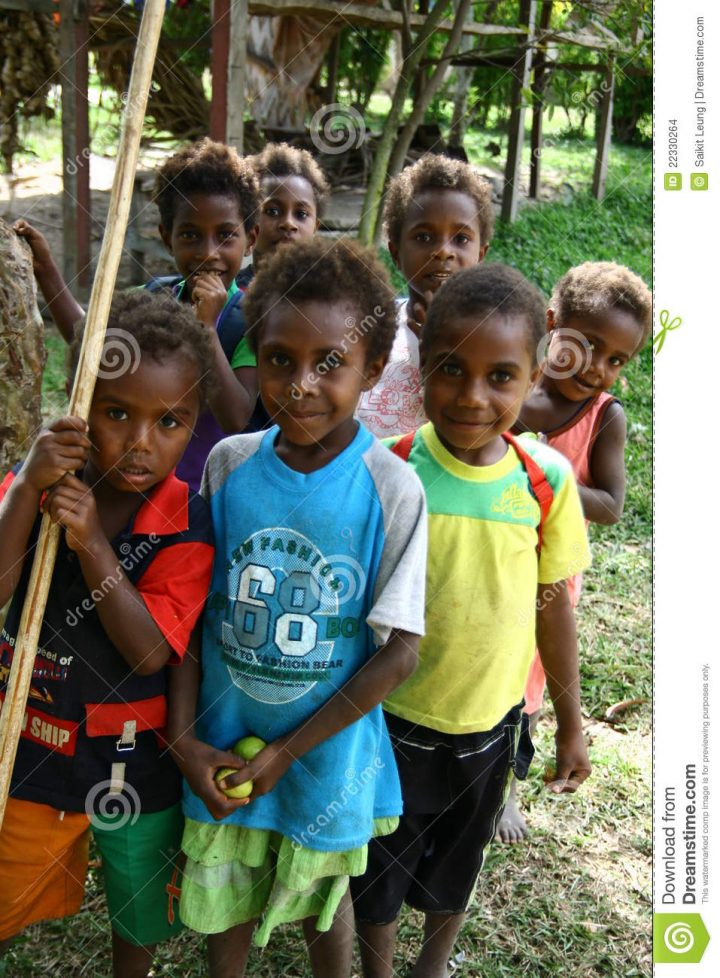 Kinder In Vanuatu Redaktionelles Stockbild. Bild Von verwandt mit Kinder Jpg