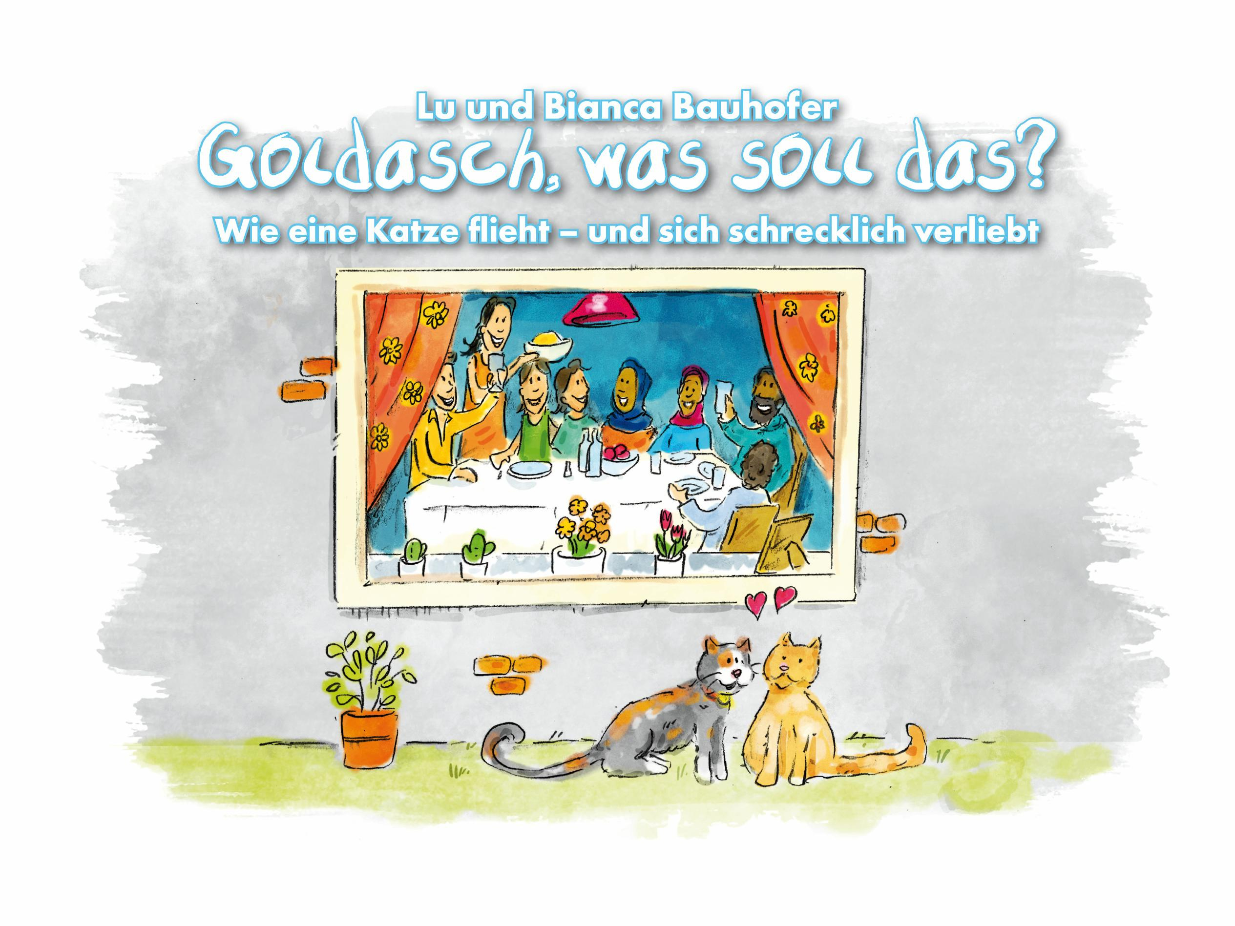 Kinderbuch Katze Goldasch Flüchtet - Und Findet Bei ganzes Bild Kinderbuch
