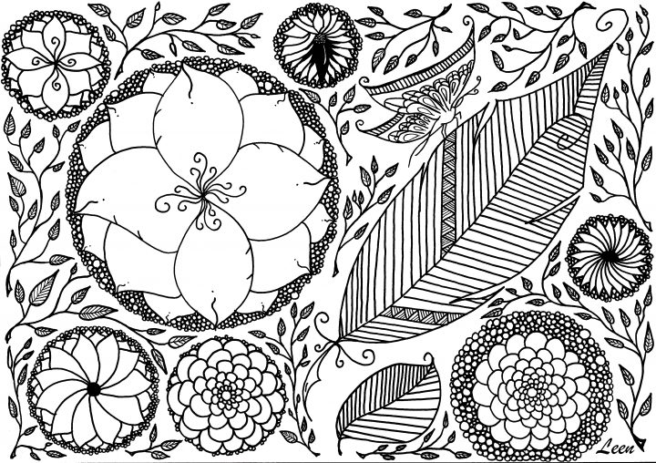 Le Printemps - Coloriage Adulte - Coloriages Pour Enfants bestimmt für Coloriage Dessin Printemps