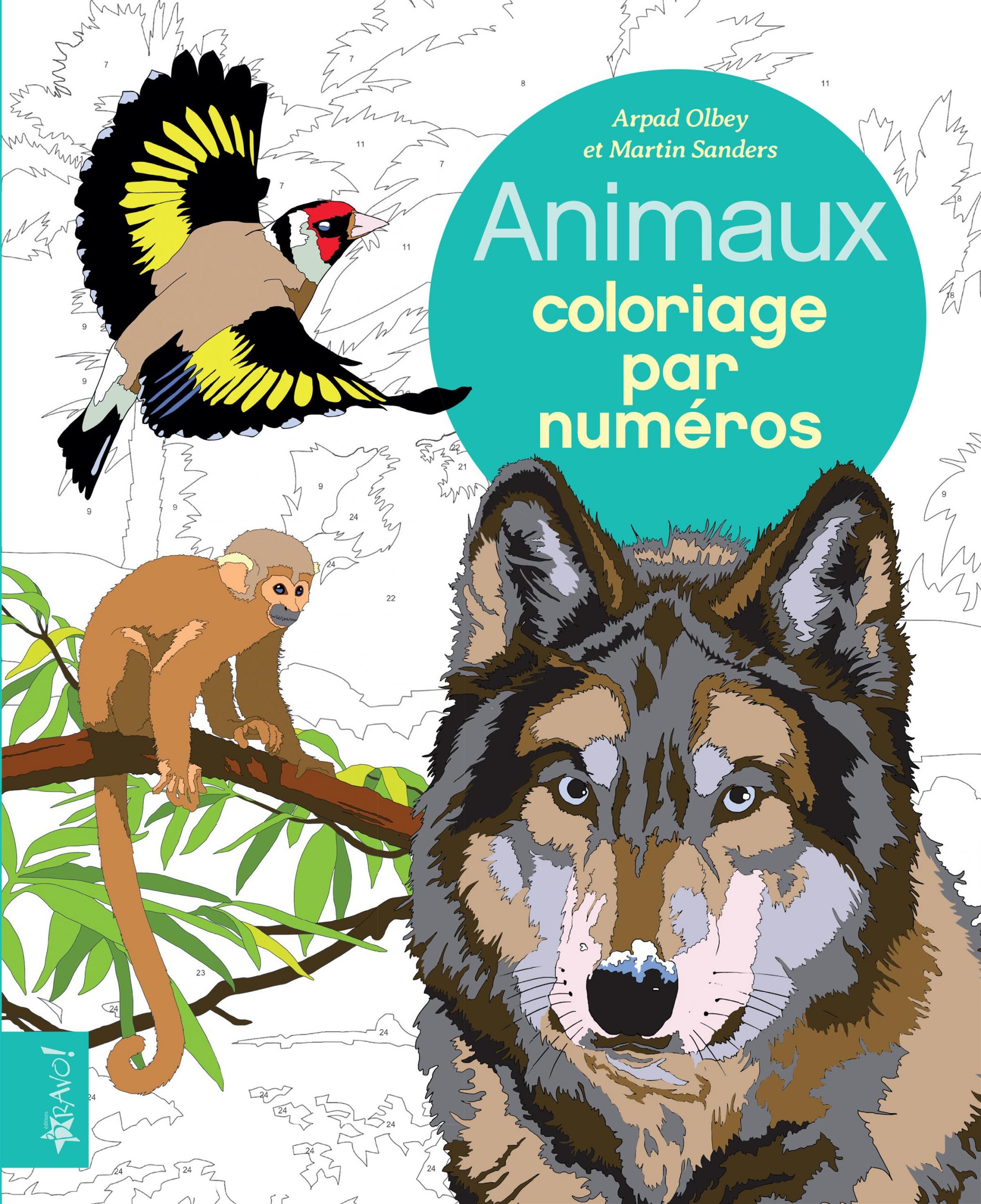 Livre Animaux - Coloriage Par Numéros | Messageries Adp bestimmt für Coloriage Dessin Livre
