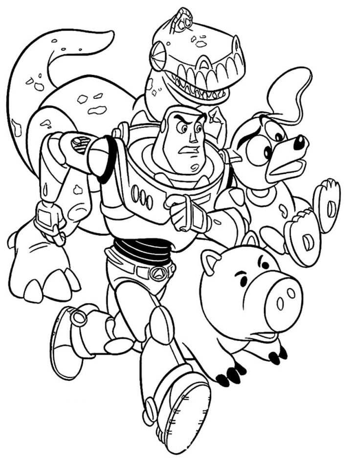 Livre Coloriage Toy Story - Épinglé Par Marjolaine Grange ganzes Woody Coloriage A Imprimer