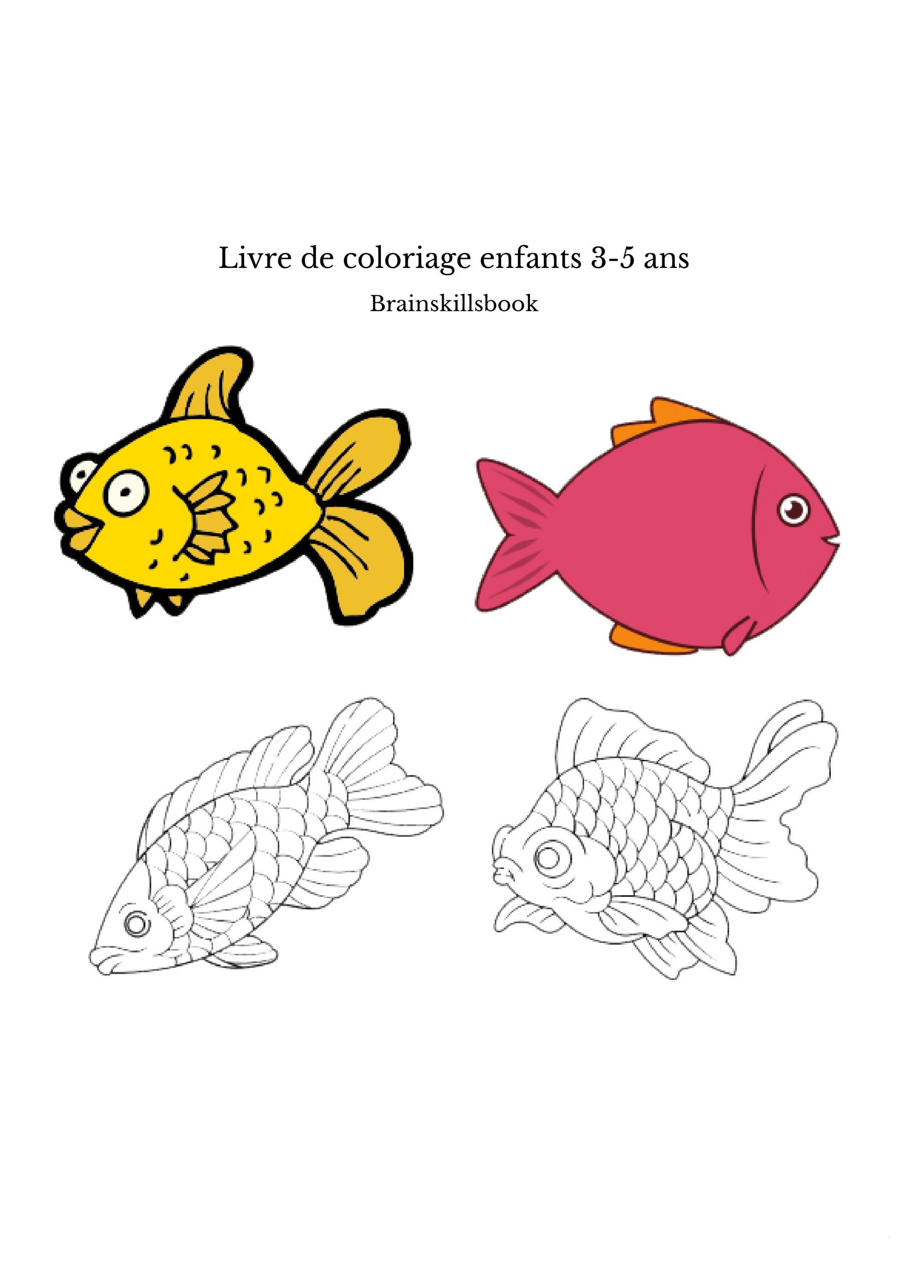 Livre De Coloriage Enfants 3-5 Ans - Abdellatif El Alama für Livre Dessin Coloriage
