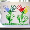Malen Mit Kindern - 28 Schöne Mal Ideen Und Kreative mit Kinder Fingerabdruck Bilder Vorlagen