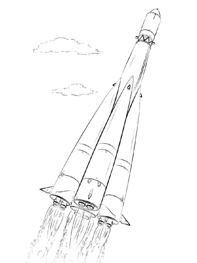 Malvorlagen Rakete - Ausmalbilder Kostenlos Zum Ausdrucken bestimmt für Raketen Bilder Kinder