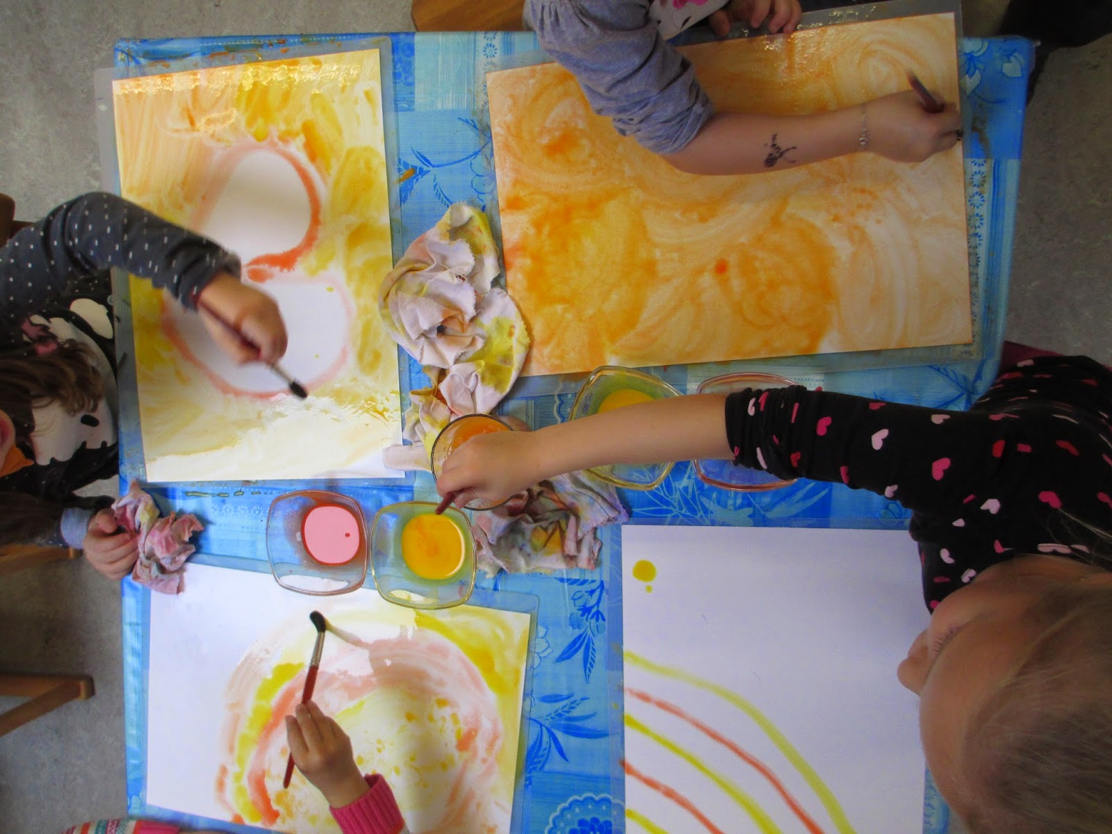 Märlimuus: Da Kommt Sonne In Den November - Aquarell Malen in Kinder Bilder Selber Malen