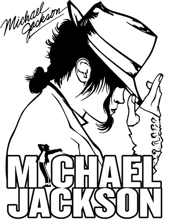 Michael Jackson Coloring Page - Topcoloringpages bei Dessin Coloriage Michael Jackson