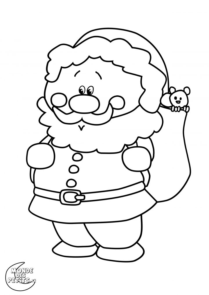 Monde Des Petits - Coloriages À Imprimer verwandt mit Coloriage Dessin De Noel A Imprimer