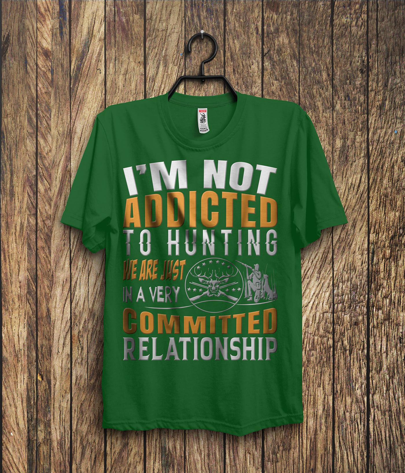 New Hunting T-Shirt Design. On Behance ganzes Coloriage T Shirt Dessin