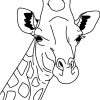Nos Jeux De Coloriage Girafe À Imprimer Gratuit - Page 2 ganzes Coloriage Dessin Girafe