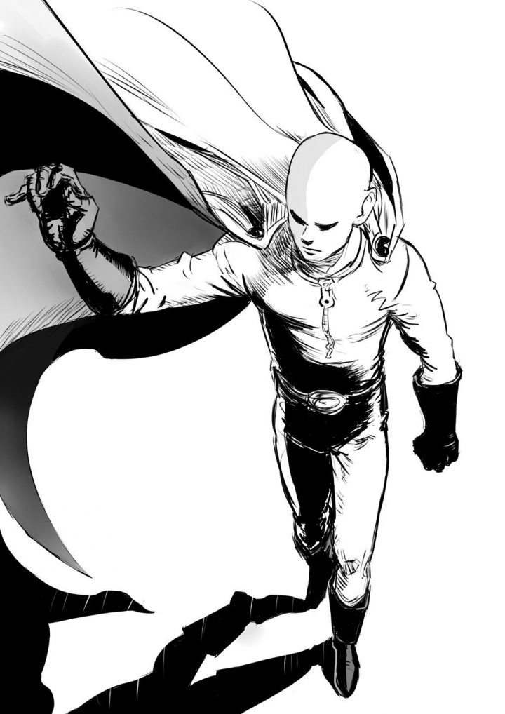 One Punch Man Manga Cap | One Punch Man Manga, One Punch für Coloriage Dessin One Punch Man