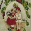 Pfingsten, Kinder, Maikäfer, Blumen 1910 ♥ (3690 bei Pfingsten Bilder Kinder