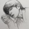 Pin By Enairo On ᗷᎢᔑ ᗩᖇᎢ | Bts Drawings, Taehyung Fanart mit V Dessin