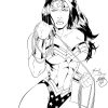 Pin On Dc Girls Wonder Woman ganzes Dessin Coloriage Wonder Woman