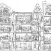 Pin On Villages in Coloriage Dessin Immeuble