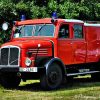 S4000-Feuerwehr, Ein Historisches Feuerwehrauto Wurde Neu mit S Bilder