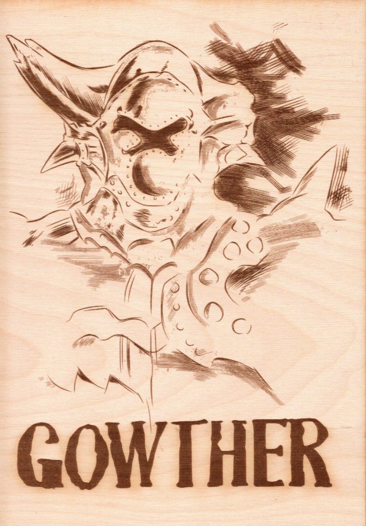 Seven Deadly Sins - Gowther Wooden Wanted Poster | Seven in Coloriage Des Seven Deadly Sins