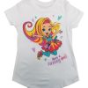 Sunny Day - Sunny Day Toddler Girls White Glitter T-Shirt innen Coloriage T Shirt Dessin