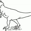T Rex Ausmalbild - Ausmalbilder Für Kinder | Malvorlage ganzes Dinosaurier Bilder Kinder