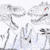 T Rex Jurassic World Para Colorir - T Rex Jurassic World in Coloriage Jurassic World Dessin Animé
