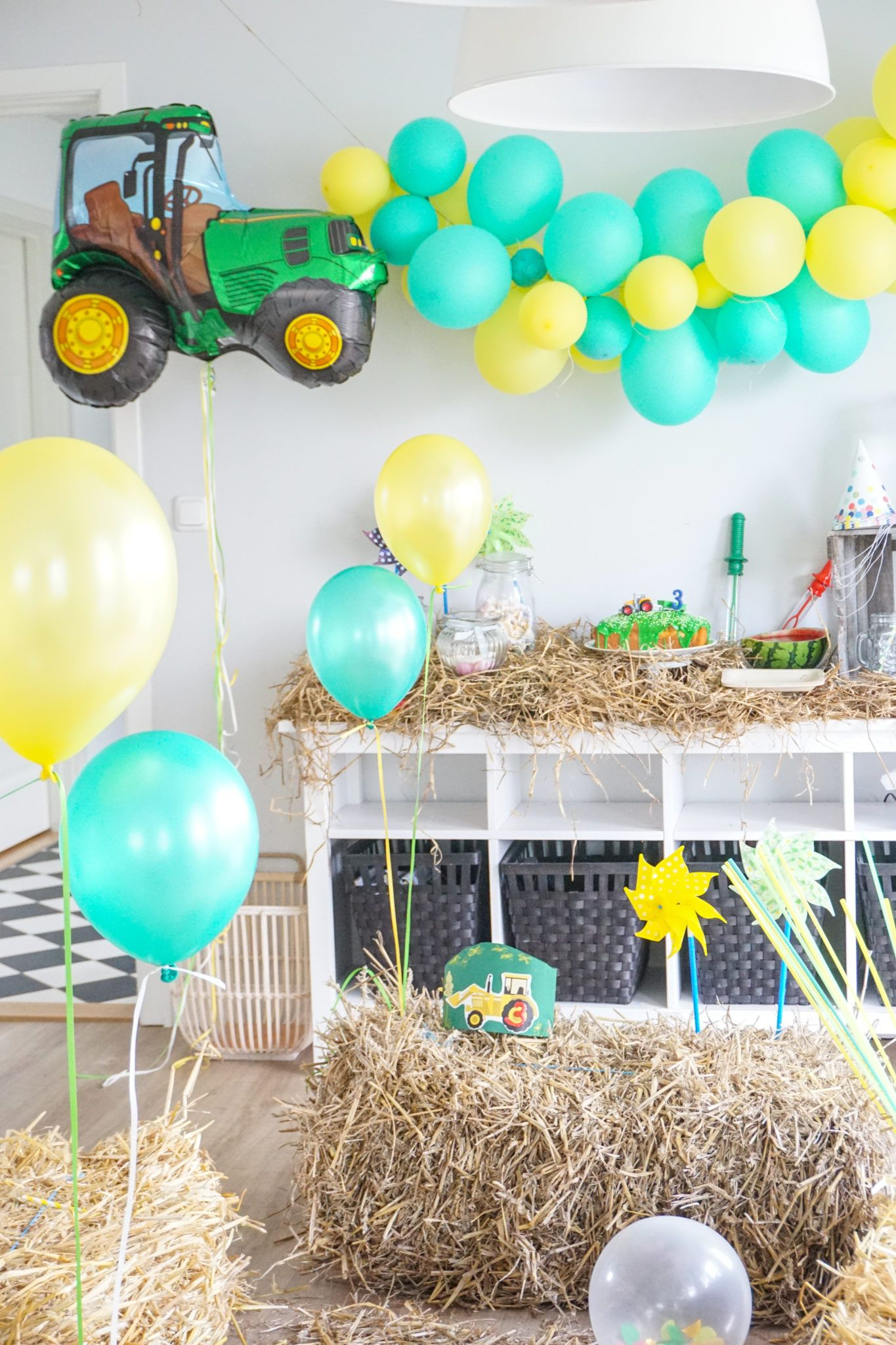 Traktor Geburtstag Einladung Torte Deko - Deko-Hus in Bilder Kindergeburtstag 2 Jahre