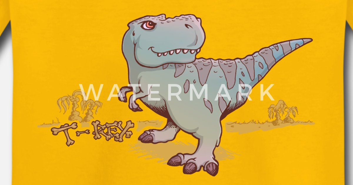 Tyrannosaurus Rex Kinder Premium T-Shirt | Spreadshirt ganzes T Rex Bild Kinder