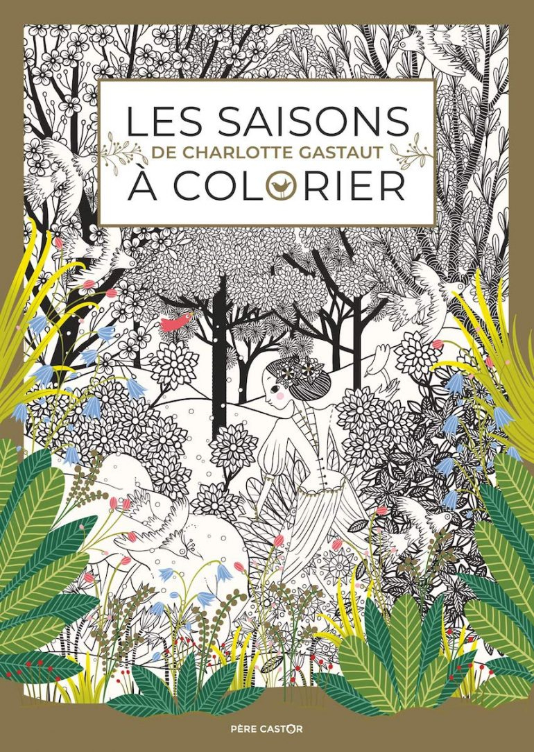 Un Coloriage Des 4 Saisons • Plumetis Magazine für Coloriage Des 4 Saisons