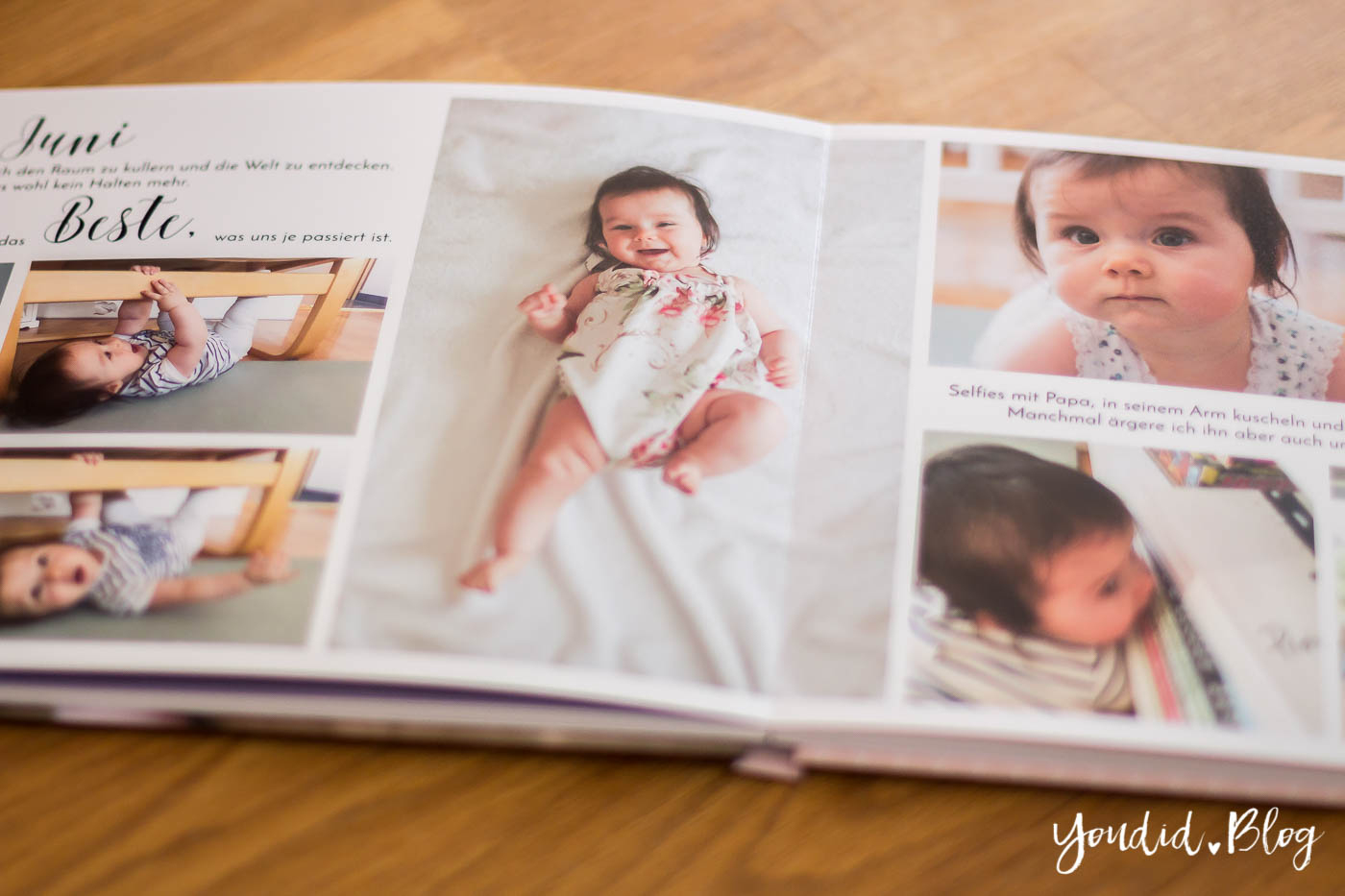 Unser Baby Fotoalbum Von Saal Digital - Fotobuch Test ganzes 1 Jahr Bilderbuch Kinder