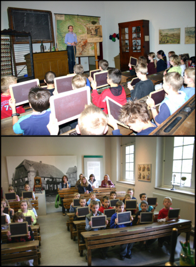 Unterricht Vor 100 Jahren - Medienwerkstatt-Wissen © 2006 innen Kinder Bilder Schule