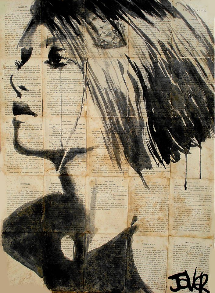 Urba // Actu: Portrait À L'Encre Par Loui Jover - Peinture innen Dessins À L&amp;#039;Encre