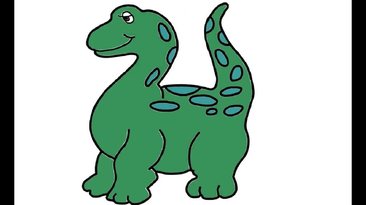 Wie Zeichnet Man Di̇nosauri̇er - Zeichnen Und Malen Für in Dinosaurier Bilder Kinder