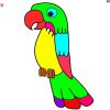 Wie Zeichnet Man Papagei - Zeichnen Und Malen Für Kinder verwandt mit Bilder Kinder Zeichnen