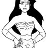 Wonder Woman Easy To Draw - Clip Art Library über Coloriage Dessin Wonder Woman