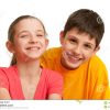 Zwei Lachende Kinder Stockbild. Bild Von Freundschaft bestimmt für Zwei Kinder Bilder