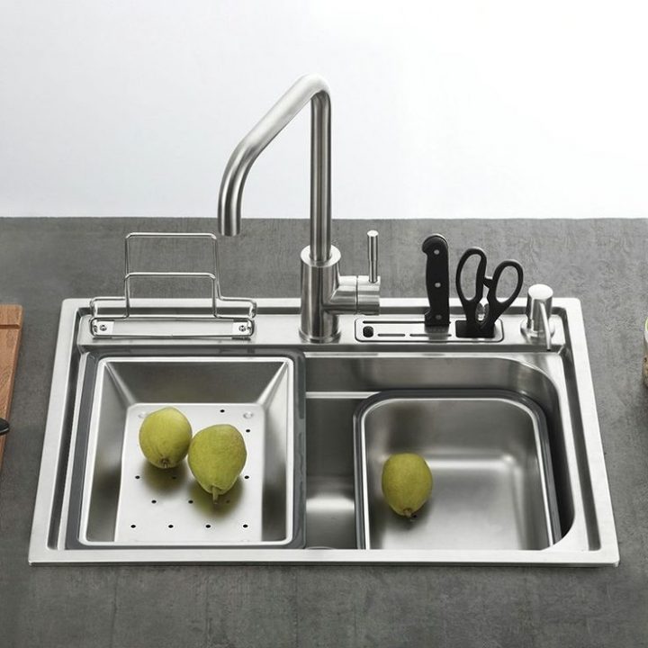 spülbecken küche edelstahl