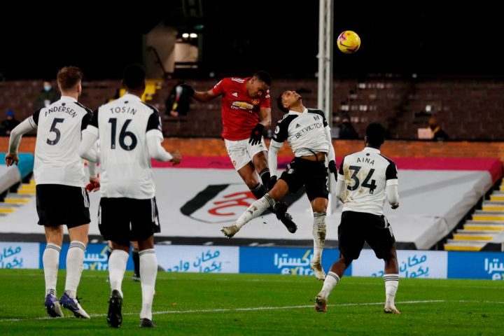 man utd vs fulham lineup
