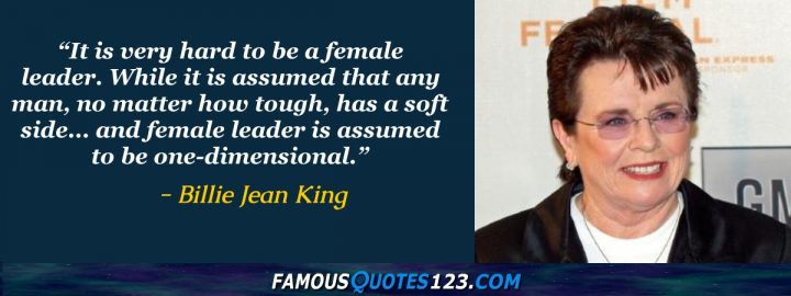 billie jean king quotes feminism