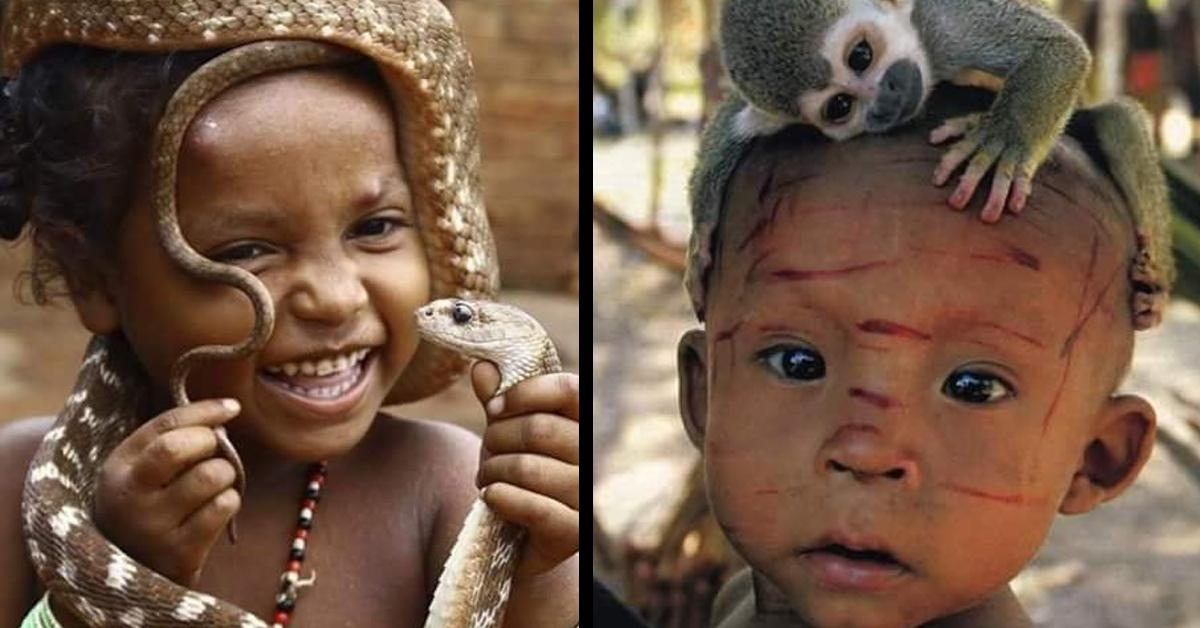 16 Kuriose Kind-Tier-Freundschaften Aus Aller Welt mit Kinder Bilder Entgegen Kommen