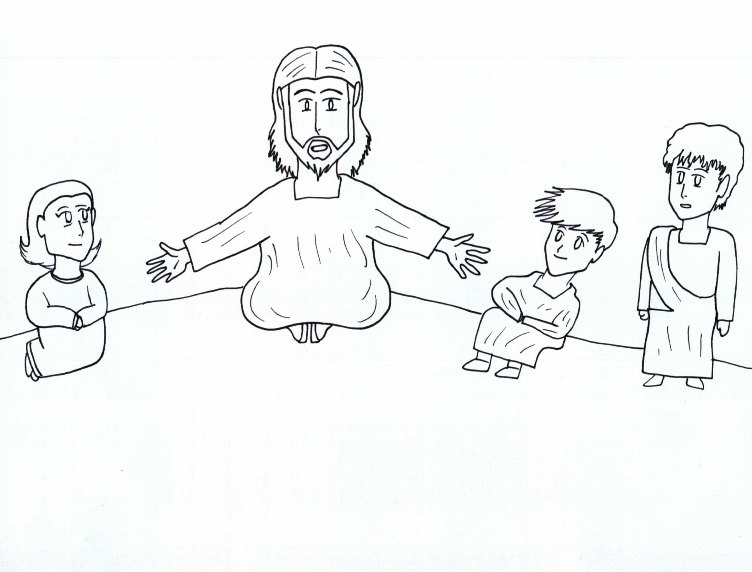 27 Jesus Segnet Die Kinder Ausmalbild - Acidosisrespiratoria innen Jesus Liebt Die Kinder Bilder