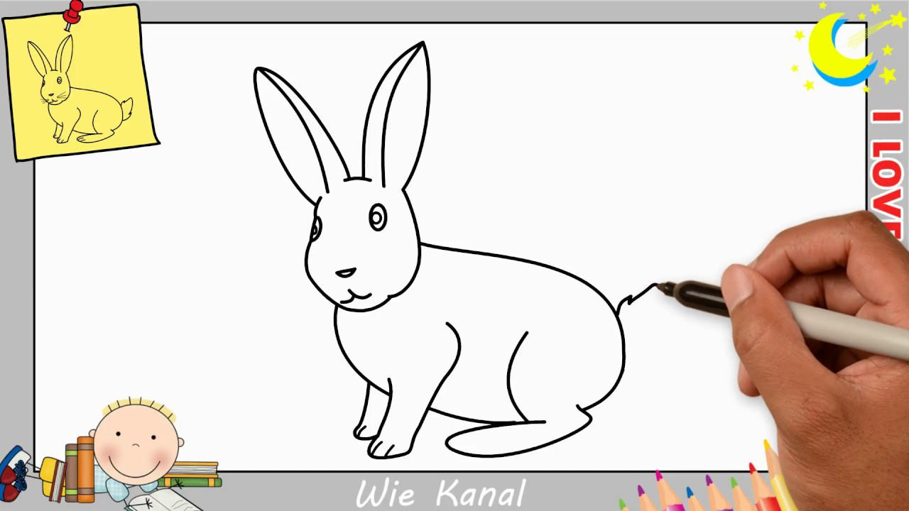 33 Hase Einfach Zeichnen - Besten Bilder Von Ausmalbilder ganzes Bilder Malen Einfach Für Kinder,