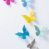3D Papier Schmetterlinge Selber Machen | Basteln Mit Papier Falten ganzes 3D Bilder Basteln Kinder