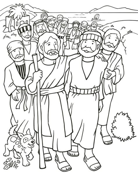 Ausmalbilder Jesus Heilt, Jesus Der Simon Und Andreas Berief bestimmt für Jesus Liebt Die Kinder Bilder
