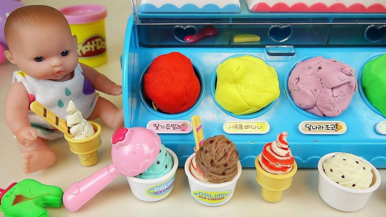 Baby Doll Cartoon Ice Cream Wala - Radolla innen Photo Kinder Joy Wala,