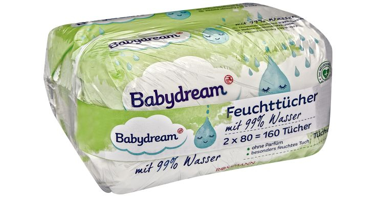 Babydream Feuchttücher Mit 99% Wasser Doppel-Pack Online Kaufen in Kinder Bilder Bei Rossmann