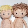 Basis Anzieh-Puppe Mädchen &amp; Bub Häkeln Für Anfänger bestimmt für Kinder Bilder Ab 50