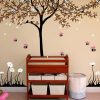 Baum Wand Aufkleber Baby Kinderzimmer Wand Ticker Mit Süßen | Etsy ganzes Kinderbilder Wand