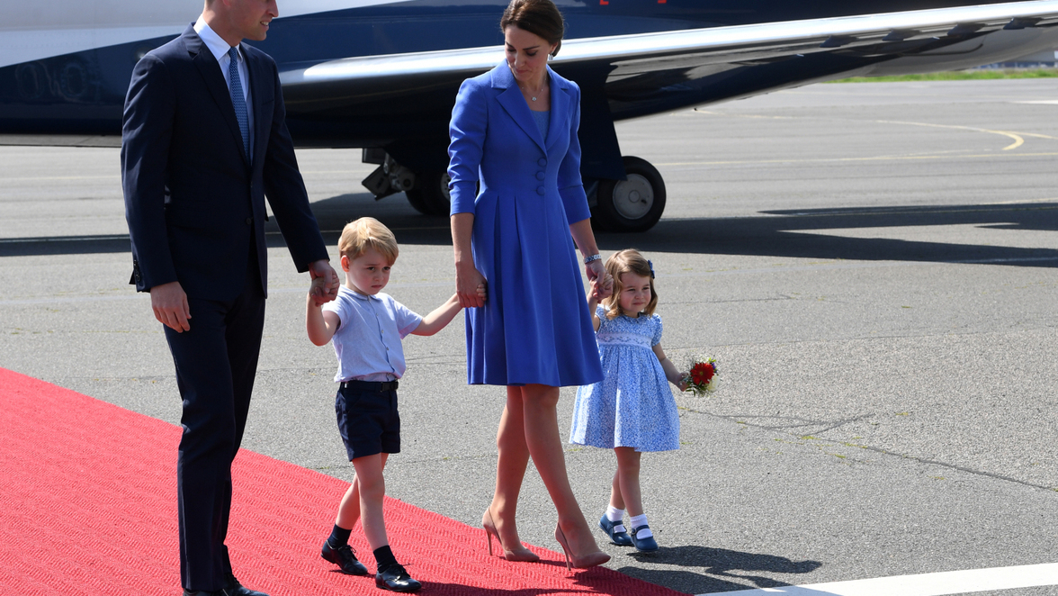Bildergalerie: Prinz William Und Herzogin Kate Besuchen Deutschland für Bilder Kinder Kate Und William
