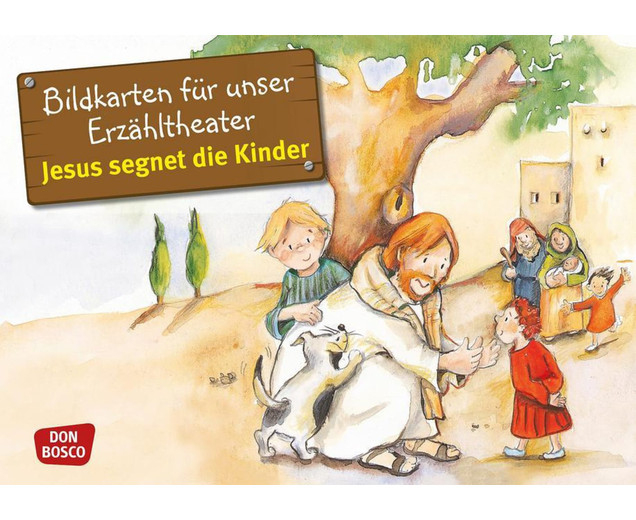 Bildkarten: Jesus Segnet Die Kinder - Betzold.de über Kinder Bilder Entgegen Kommen